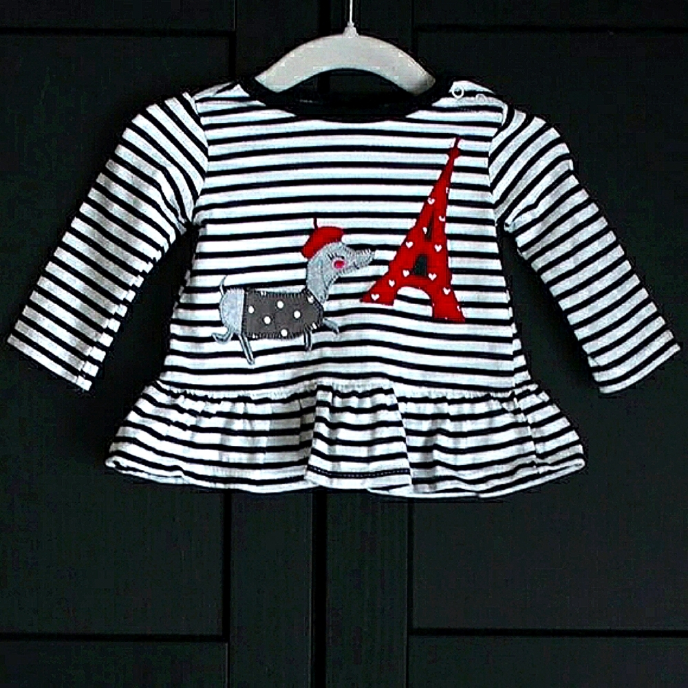 Pekkle | Paris Infant's Ruffle Top